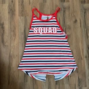 Red, White, and Blue Squad Tank